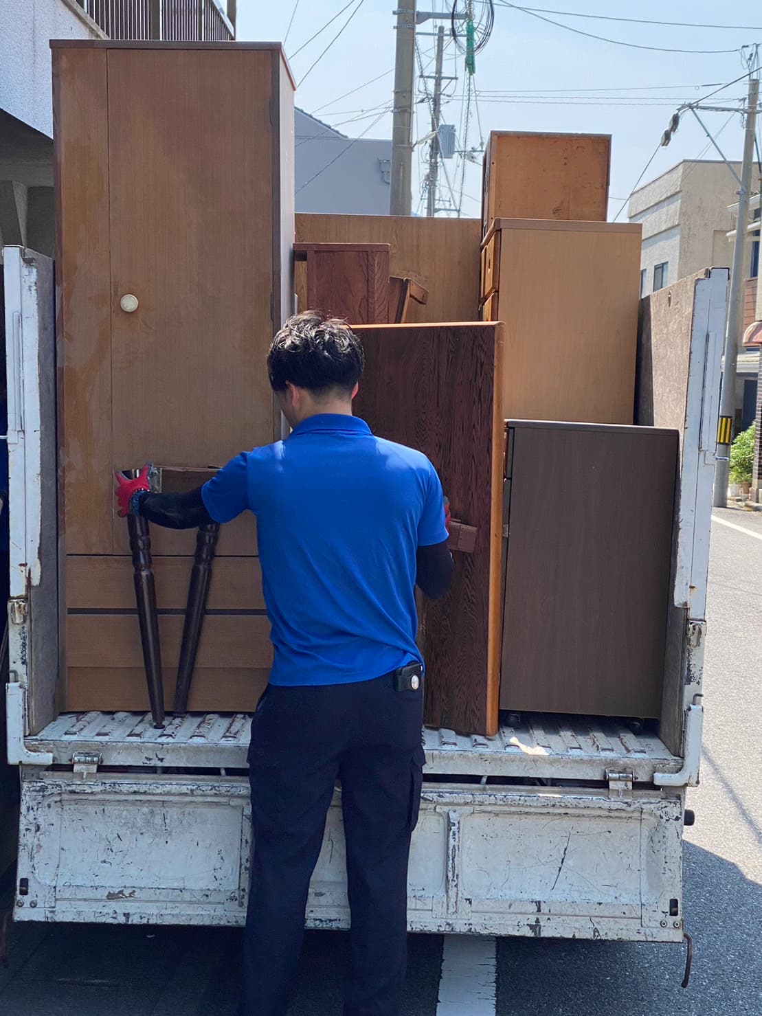大型家具のお見送り！の画像